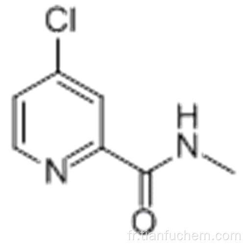 2-pyridinecarboxamide, 4-chloro-N-méthyl- CAS 220000-87-3